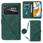Custodia per cellulare in pelle con flip in rilievo 3D a tracolla, For Xiaomi Poco C40 Global, For Xiaomi 12 Ultra / 12S Ultra, For Xiaomi 12T / 12T Pro / Redmi K50 Ultra, For UMIDIGI A13 / A13 Pro / A13S