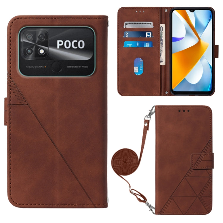 Custodia per cellulare in pelle con flip in rilievo 3D a tracolla, For Xiaomi Poco C40 Global, For Xiaomi 12 Ultra / 12S Ultra, For Xiaomi 12T / 12T Pro / Redmi K50 Ultra, For UMIDIGI A13 / A13 Pro / A13S