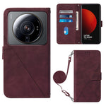 Custodia per cellulare in pelle con flip in rilievo 3D a tracolla, For Xiaomi Poco C40 Global, For Xiaomi 12 Ultra / 12S Ultra, For Xiaomi 12T / 12T Pro / Redmi K50 Ultra, For UMIDIGI A13 / A13 Pro / A13S