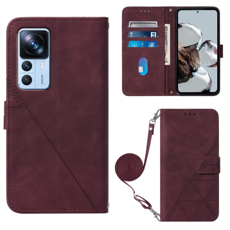 Custodia per cellulare in pelle con flip in rilievo 3D a tracolla, For Xiaomi Poco C40 Global, For Xiaomi 12 Ultra / 12S Ultra, For Xiaomi 12T / 12T Pro / Redmi K50 Ultra, For UMIDIGI A13 / A13 Pro / A13S