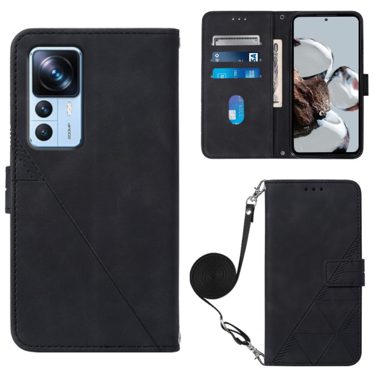 Custodia per cellulare in pelle con flip in rilievo 3D a tracolla, For Xiaomi Poco C40 Global, For Xiaomi 12 Ultra / 12S Ultra, For Xiaomi 12T / 12T Pro / Redmi K50 Ultra, For UMIDIGI A13 / A13 Pro / A13S