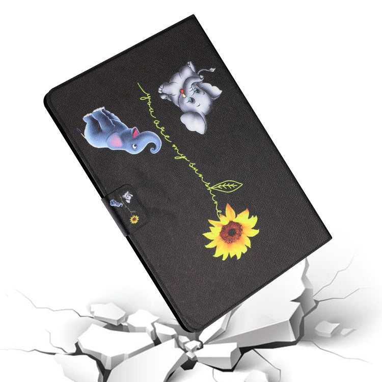 Custodia per tablet Smart in pelle con motivo a disegno colorato, For iPad 10th Gen 10.9 2022