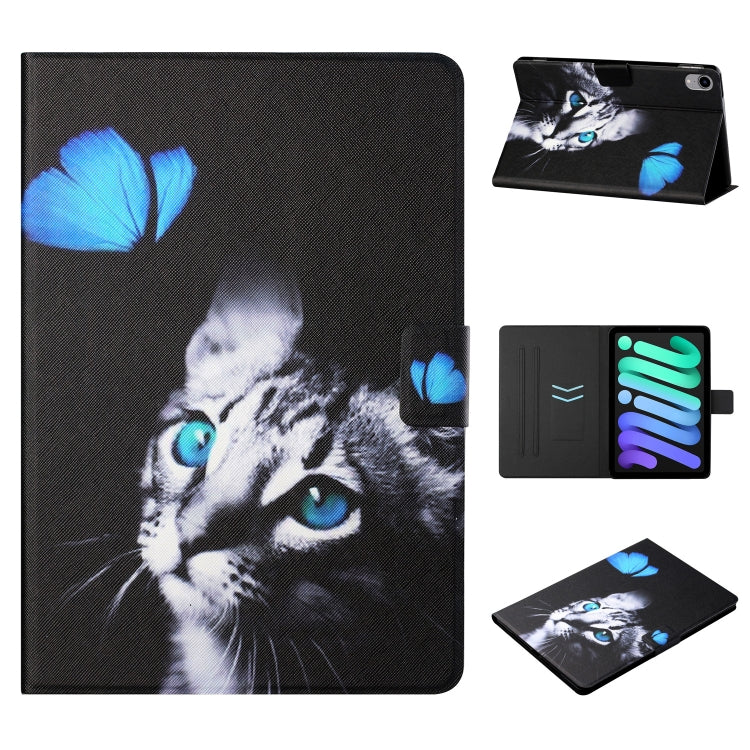 Custodia per tablet Smart in pelle con motivo a disegno colorato, For iPad 10th Gen 10.9 2022