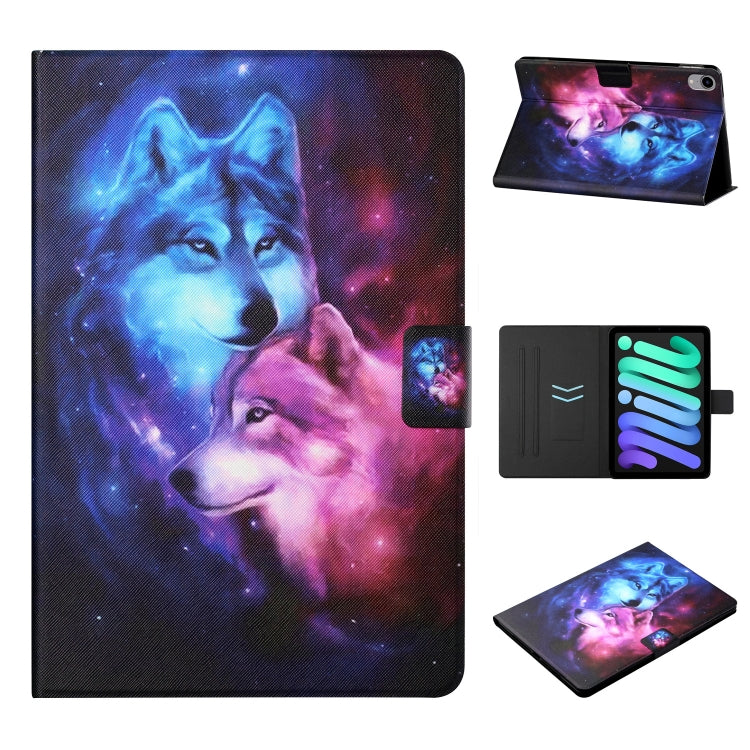Custodia per tablet Smart in pelle con motivo a disegno colorato, For iPad 10th Gen 10.9 2022