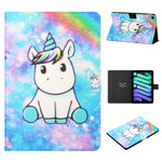 Custodia per tablet Smart in pelle con motivo a disegno colorato, For iPad 10th Gen 10.9 2022
