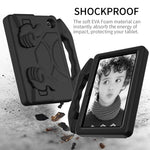 Custodia per tablet antiurto EVA per bambini con staffa per pollice, For Amazon Kindle Fire 7 2022
