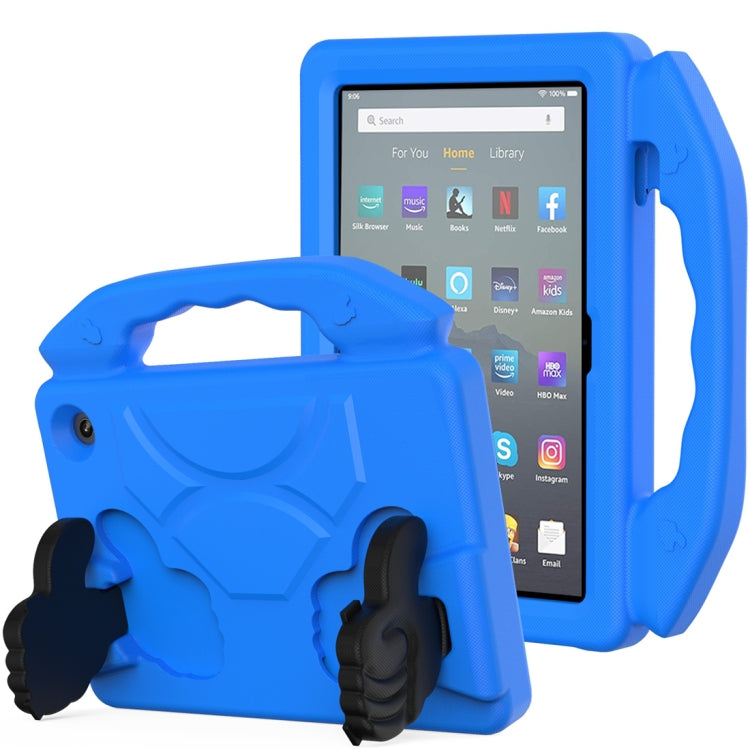 Custodia per tablet antiurto EVA per bambini con staffa per pollice, For Amazon Kindle Fire 7 2022