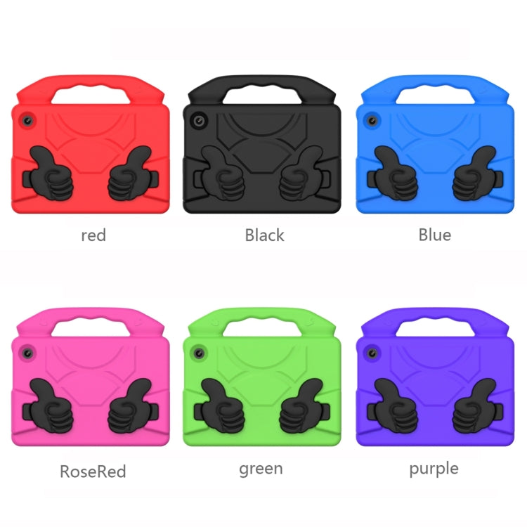 Custodia per tablet antiurto EVA per bambini con staffa per pollice, For Amazon Kindle Fire 7 2022