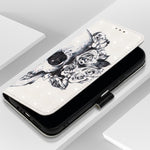 Custodia per telefono in pelle a vibrazione orizzontale con pittura 3D, For Samsung Galaxy A14 5G, For Samsung Galaxy S23 5G, For Samsung Galaxy S23+ 5G