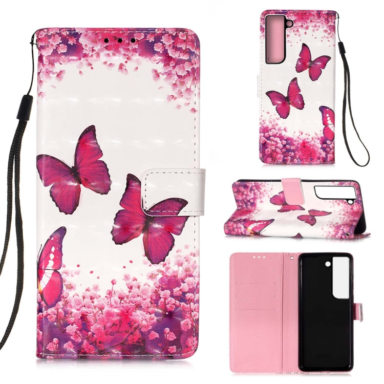 Custodia per telefono in pelle a vibrazione orizzontale con pittura 3D, For Samsung Galaxy A14 5G, For Samsung Galaxy S23 5G, For Samsung Galaxy S23+ 5G