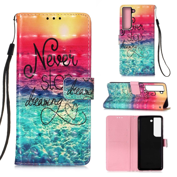 Custodia per telefono in pelle a vibrazione orizzontale con pittura 3D, For Samsung Galaxy A14 5G, For Samsung Galaxy S23 5G, For Samsung Galaxy S23+ 5G