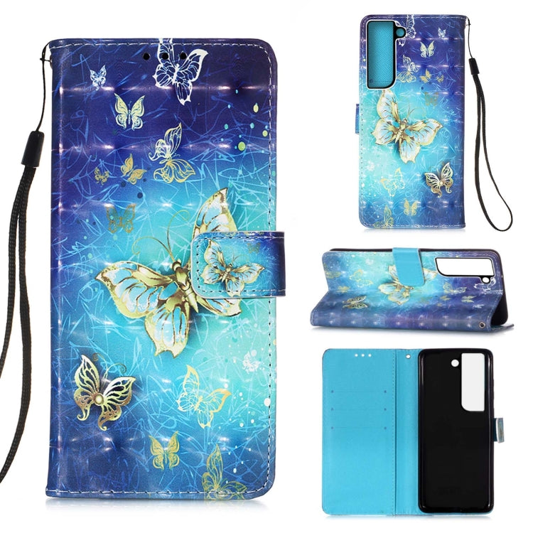 Custodia per telefono in pelle a vibrazione orizzontale con pittura 3D, For Samsung Galaxy A14 5G, For Samsung Galaxy S23 5G, For Samsung Galaxy S23+ 5G