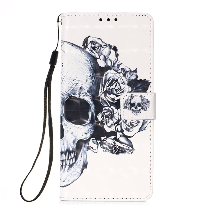 Custodia per telefono in pelle a vibrazione orizzontale con pittura 3D, For Samsung Galaxy S23 Ultra 5G