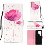 Custodia per telefono in pelle a vibrazione orizzontale con pittura 3D, For Samsung Galaxy S23 Ultra 5G