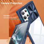 Custodia per telefono camshield scorrevole a copertura totale a 360 gradi, For Samsung Galaxy A13 4G, For Samsung Galaxy A53 5G, For Samsung Galaxy S22 5G, For Samsung Galaxy S22+ 5G, For Samsung Galaxy S22 Ultra 5G