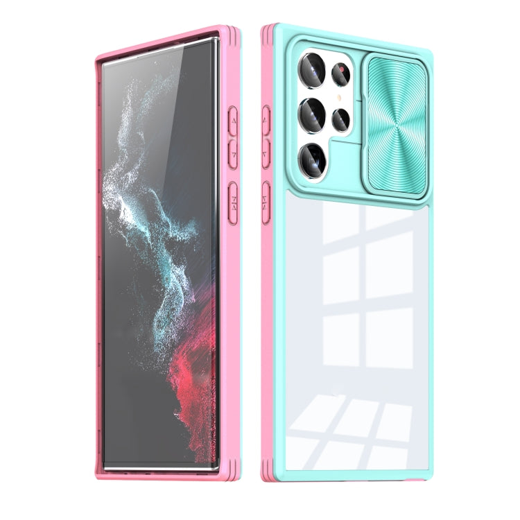 Custodia per telefono camshield scorrevole a copertura totale a 360 gradi, For Samsung Galaxy A13 4G, For Samsung Galaxy A53 5G, For Samsung Galaxy S22 5G, For Samsung Galaxy S22+ 5G, For Samsung Galaxy S22 Ultra 5G