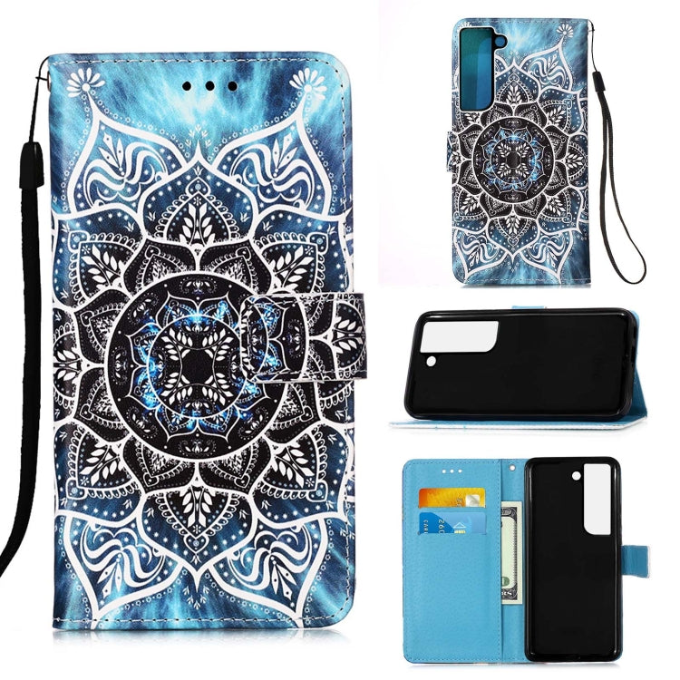 Custodia per telefono in pelle tinta unita con motivo a disegno colorato, For Samsung Galaxy A14 5G, For Samsung Galaxy S23 5G, For Samsung Galaxy S23+ 5G