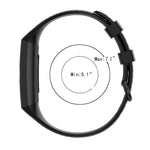 Cinturino per cinturino da polso in TPU con fibbia colorata per Fitbit Charge 4 / Charge 3 / Charge 3 SE, Size: S