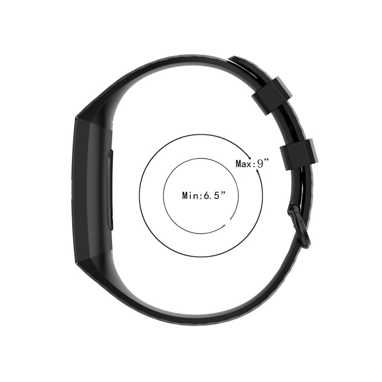 Cinturino in TPU con fibbia colorata per Fitbit Charge 4/3 L
