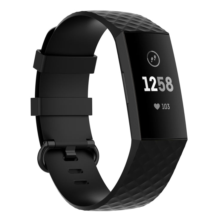 Cinturino in TPU con fibbia colorata per Fitbit Charge 4/3 L
