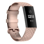 Cinturino in TPU con fibbia colorata per Fitbit Charge 4/3 L