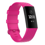 Cinturino in TPU con fibbia colorata per Fitbit Charge 4/3 L