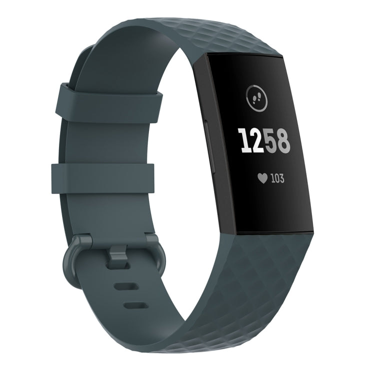 Cinturino in TPU con fibbia colorata per Fitbit Charge 4/3 L