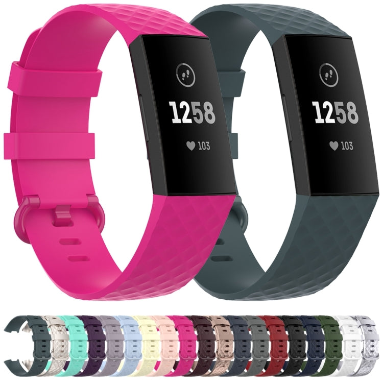 Cinturino in TPU con fibbia colorata per Fitbit Charge 4/3 L