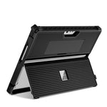 Custodia per tablet cava a strisce con coperchio del supporto, For Microsoft Surface Pro 8, For Microsoft Surface Pro 9