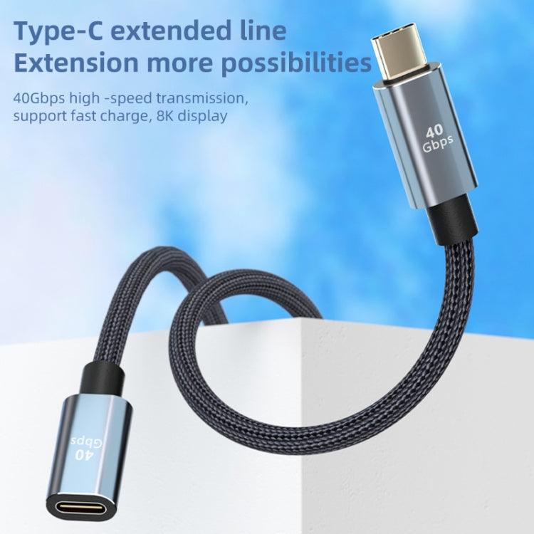Cavo prolunga USB4 Tipo C 40Gbps da 0,3 a 1 metro