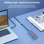Cavo prolunga USB4 Tipo C 40Gbps da 0,3 a 1 metro
