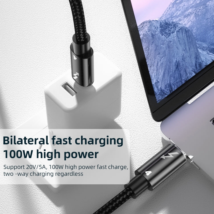 Cavo dati USB-C Thunderbolt 4 100W 0.3-1m