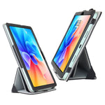 Custodia in pelle flip orizzontale staccabile con supporto e benda, For TCL 10 TabMax 4G