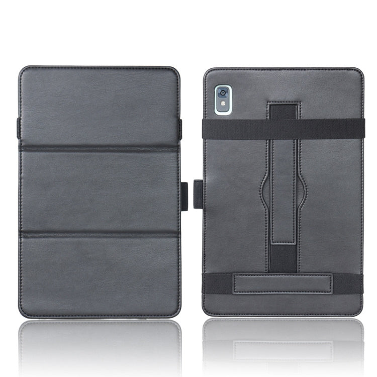 Custodia in pelle flip orizzontale staccabile con supporto e benda, For TCL 10 TabMax 4G