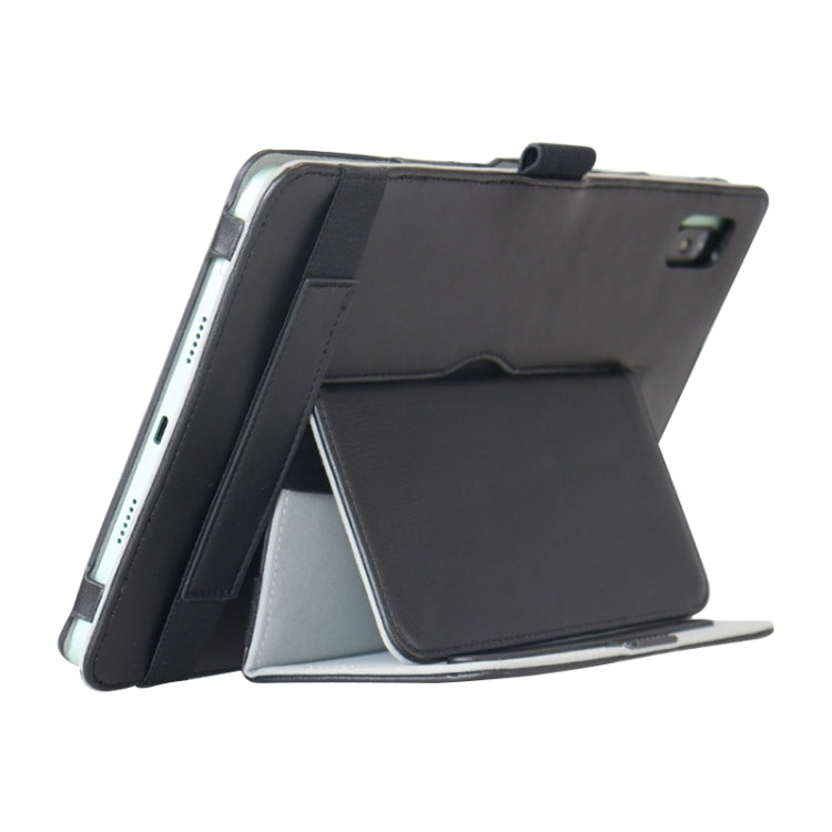 Custodia in pelle flip orizzontale staccabile con supporto e benda, For TCL 10 TabMax 4G