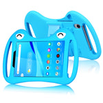 Custodia protettiva antiurto per tablet in silicone per cartoni animati con supporto e palmare, For TCL Tab 8 4G