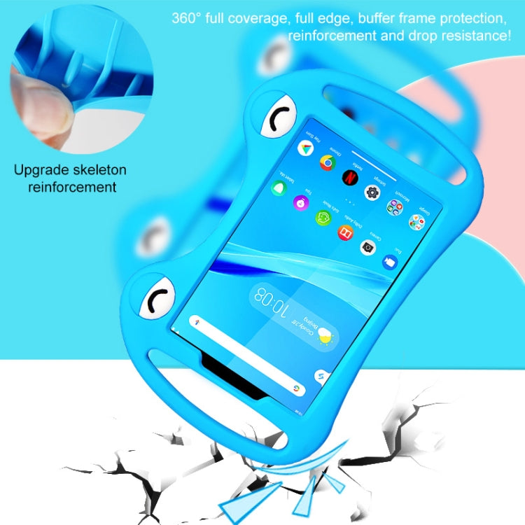 Custodia protettiva antiurto per tablet in silicone per cartoni animati con supporto e palmare, For TCL Tab 8 4G