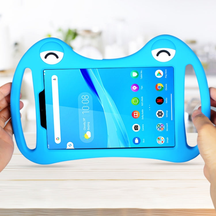 Custodia protettiva antiurto per tablet in silicone per cartoni animati con supporto e palmare, For TCL Tab 8 4G