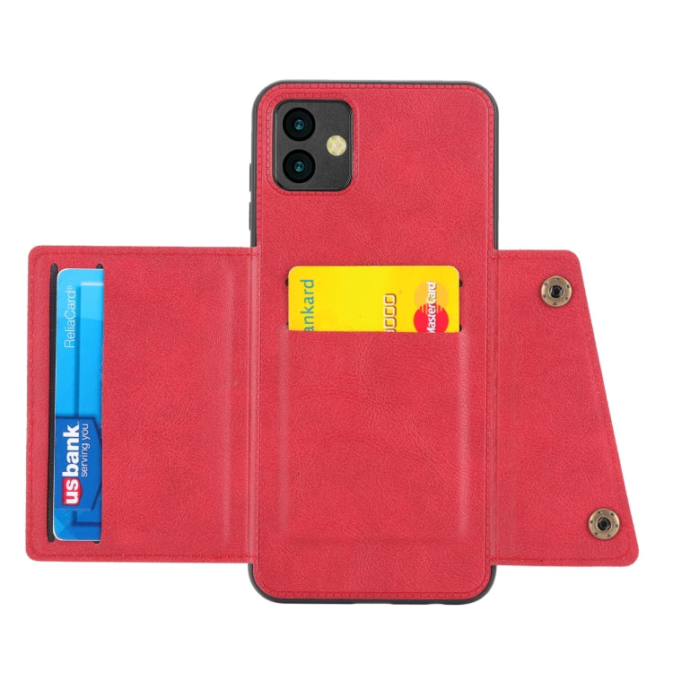 Custodia magnetica per telefono con doppia fibbia, For OPPO A17, For Samsung Galaxy A04, For Xiaomi 12T Pro