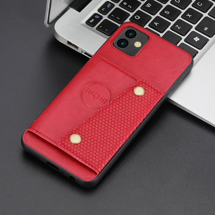 Custodia magnetica per telefono con doppia fibbia, For OPPO A17, For Samsung Galaxy A04, For Xiaomi 12T Pro