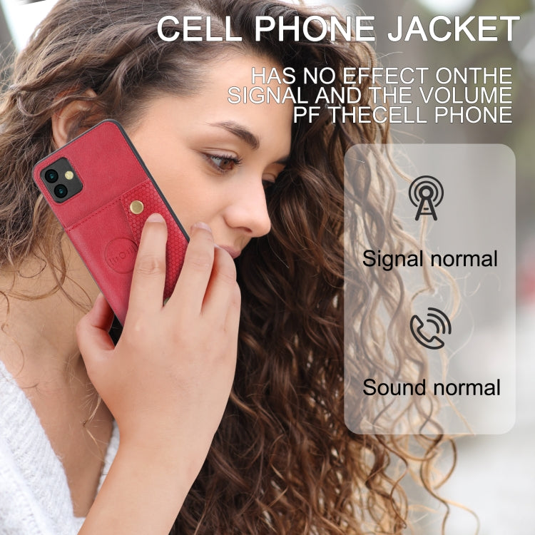 Custodia magnetica per telefono con doppia fibbia, For OPPO A17, For Samsung Galaxy A04, For Xiaomi 12T Pro