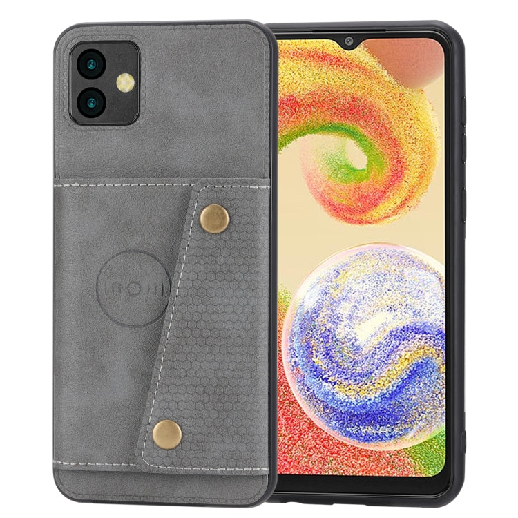 Custodia magnetica per telefono con doppia fibbia, For OPPO A17, For Samsung Galaxy A04, For Xiaomi 12T Pro