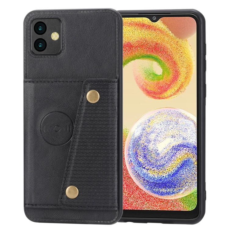 Custodia magnetica per telefono con doppia fibbia, For OPPO A17, For Samsung Galaxy A04, For Xiaomi 12T Pro