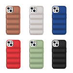 Custodia per telefono antiurto per airbag piumino, For iPhone 14, For iPhone 14 Plus, For iPhone 14 Pro, For iPhone 14 Pro Max