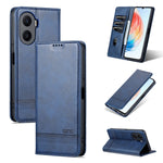 AZNS Custodia per telefono in pelle a conchiglia con struttura in vitello magnetico, For Honor Play 40 Plus, For Huawei Mate 50 / Mate 50E, For Huawei Mate 50 Pro, For Samsung Galaxy A14 5G