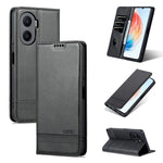 AZNS Custodia per telefono in pelle a conchiglia con struttura in vitello magnetico, For Honor Play 40 Plus, For Huawei Mate 50 / Mate 50E, For Huawei Mate 50 Pro, For Samsung Galaxy A14 5G