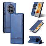 AZNS Custodia per telefono in pelle a conchiglia con struttura in vitello magnetico, For Honor Play 40 Plus, For Huawei Mate 50 / Mate 50E, For Huawei Mate 50 Pro, For Samsung Galaxy A14 5G