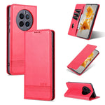 AZNS Custodia per telefono in pelle a conchiglia con struttura in vitello magnetico, For Honor Play 40 Plus, For Huawei Mate 50 / Mate 50E, For Huawei Mate 50 Pro, For Samsung Galaxy A14 5G