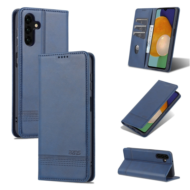 AZNS Custodia per telefono in pelle a conchiglia con struttura in vitello magnetico, For Honor Play 40 Plus, For Huawei Mate 50 / Mate 50E, For Huawei Mate 50 Pro, For Samsung Galaxy A14 5G