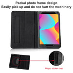 Custodia in pelle per tablet Litchi Texture con supporto, For TCL Tab 8